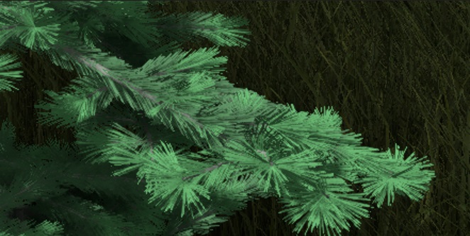 Semi-flat Spray Needles